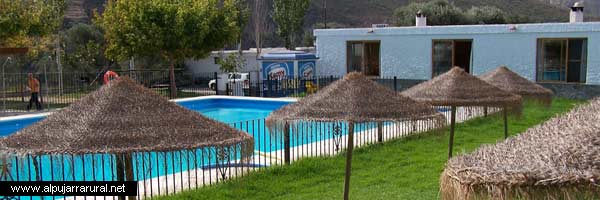 Piscina Cabañas rurales en La Alpujarra